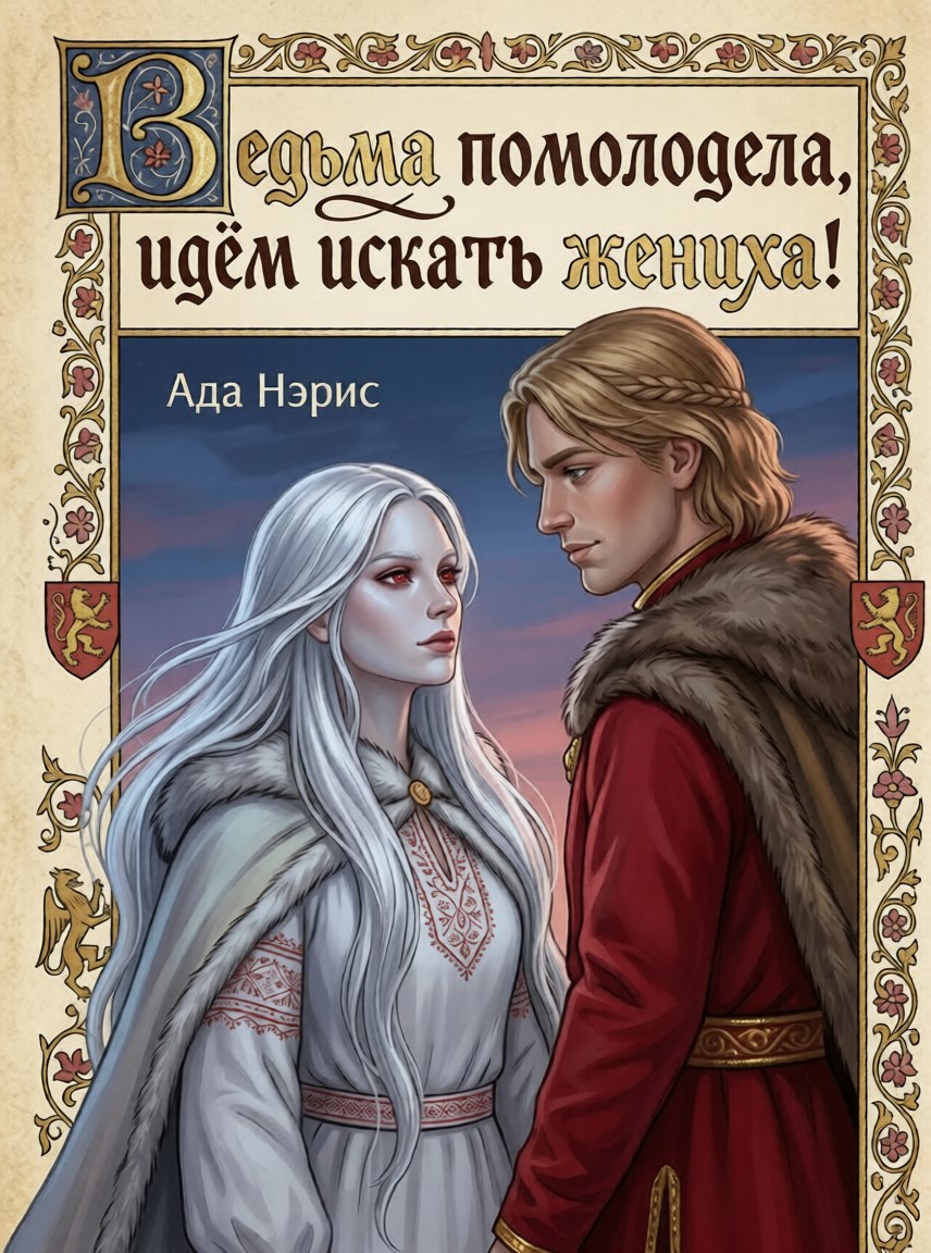 Обложка книги «Ведьма помолодела, идём искать жениха!»