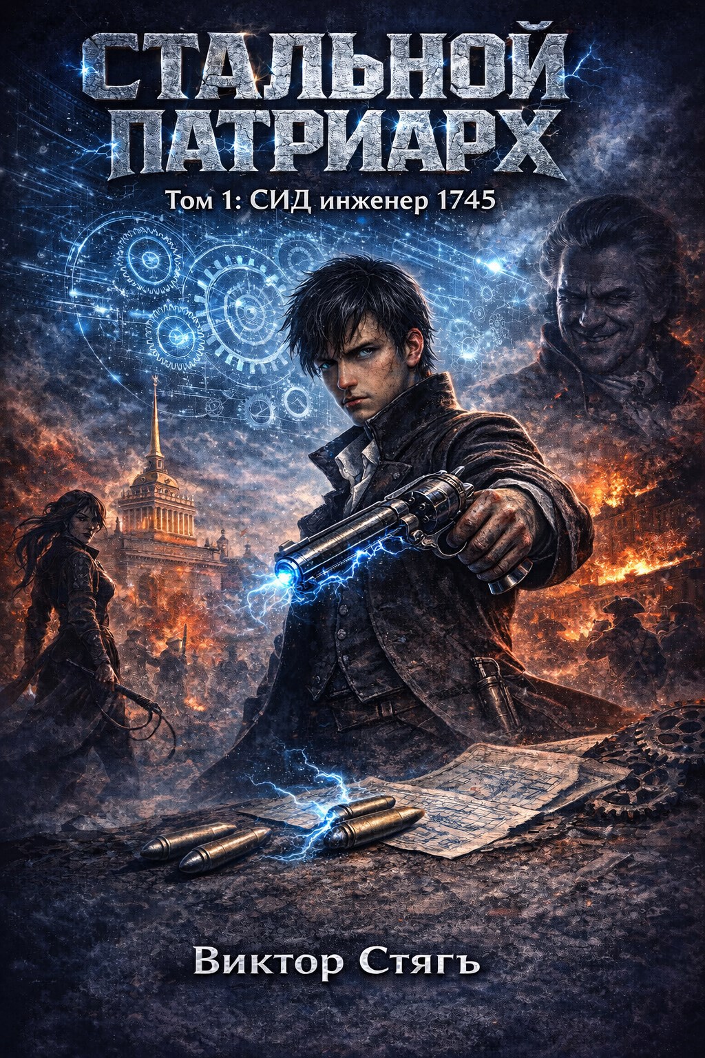 Обложка книги «СТАЛЬНОЙ ПАТРИАРХ: СИД инженер 1745»