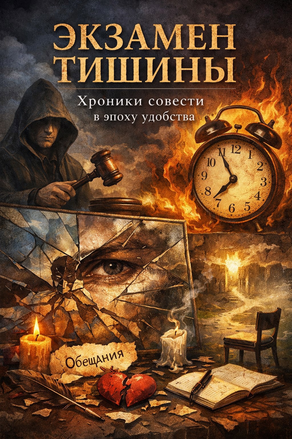 Обложка произведения Экзамен тишины: хроники совести в эпоху удобства