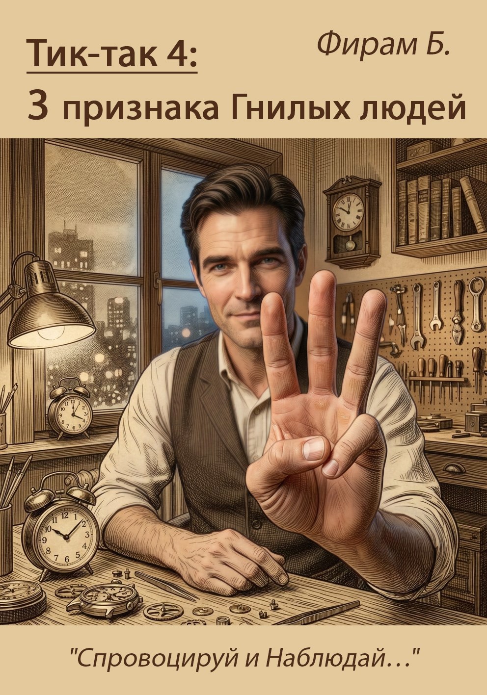 Обложка книги «Тик-так 4: Три признака Гнилых людей (+ иллюстрации)»