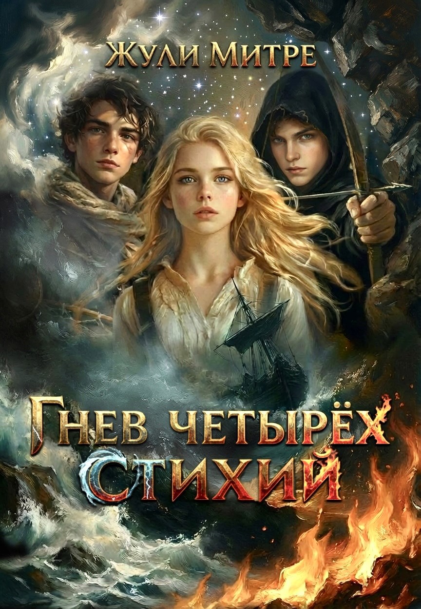 Обложка книги «Гнев Четырёх Стихий»