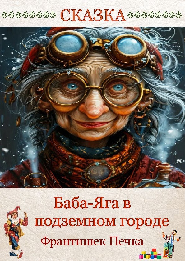 Обложка книги «Баба-Яга в подземном городе»