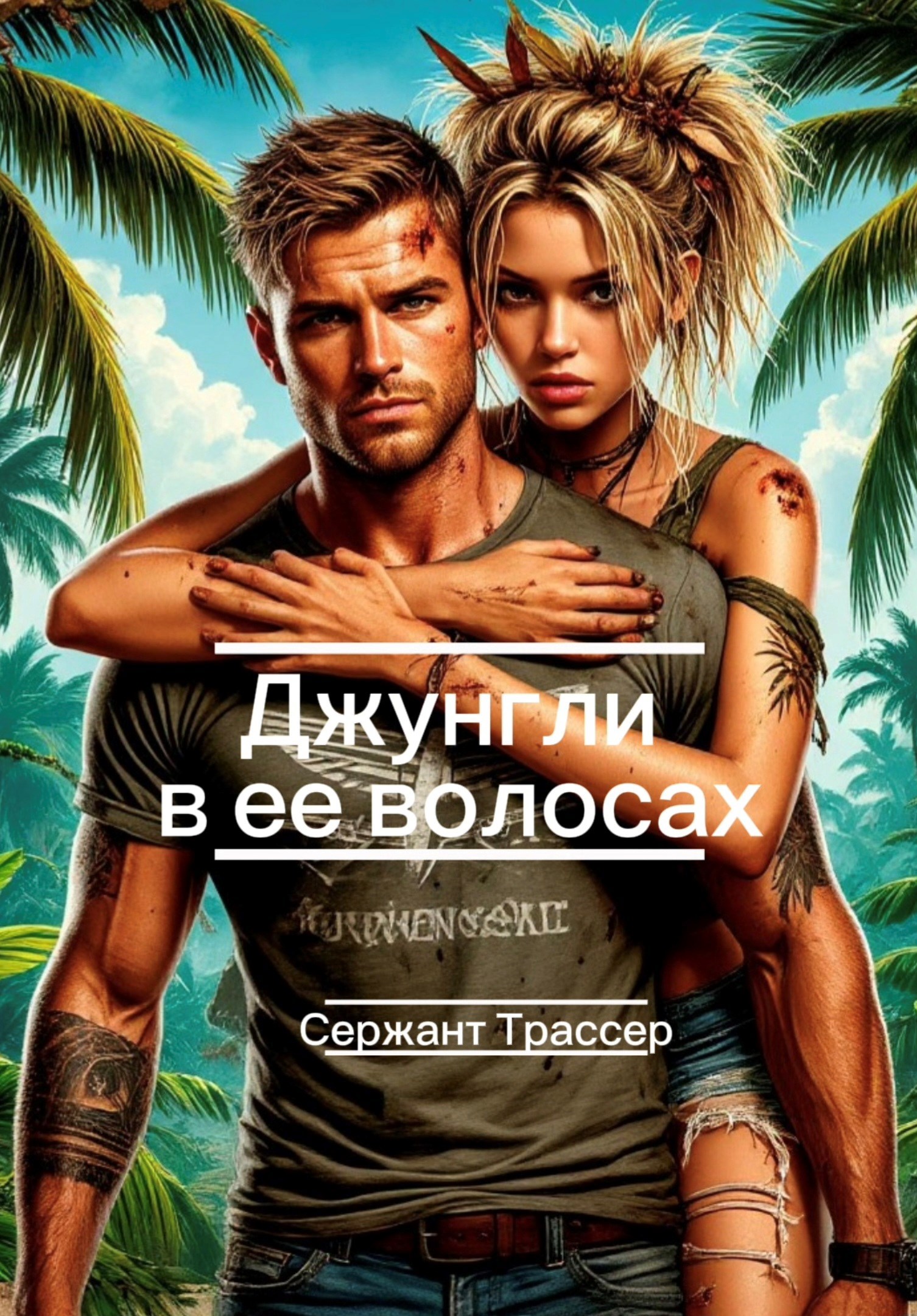 Обложка книги «Джунгли в ее волосах»