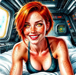 Смирнова без скафандра