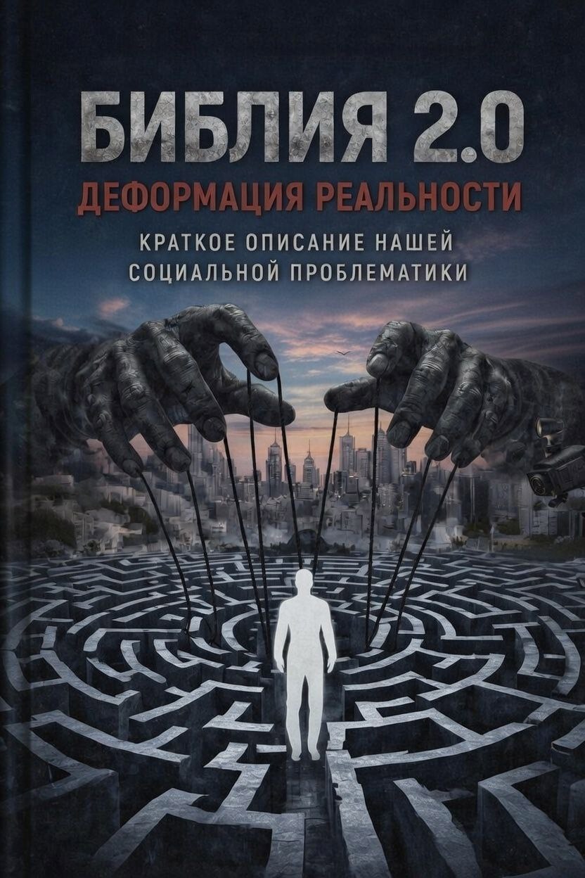 Обложка книги «Библия 2.0: Деформация реальности»