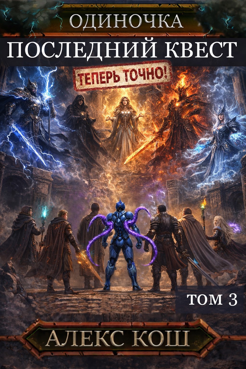 Обложка книги «Одиночка X. Последний Квест, том 3»