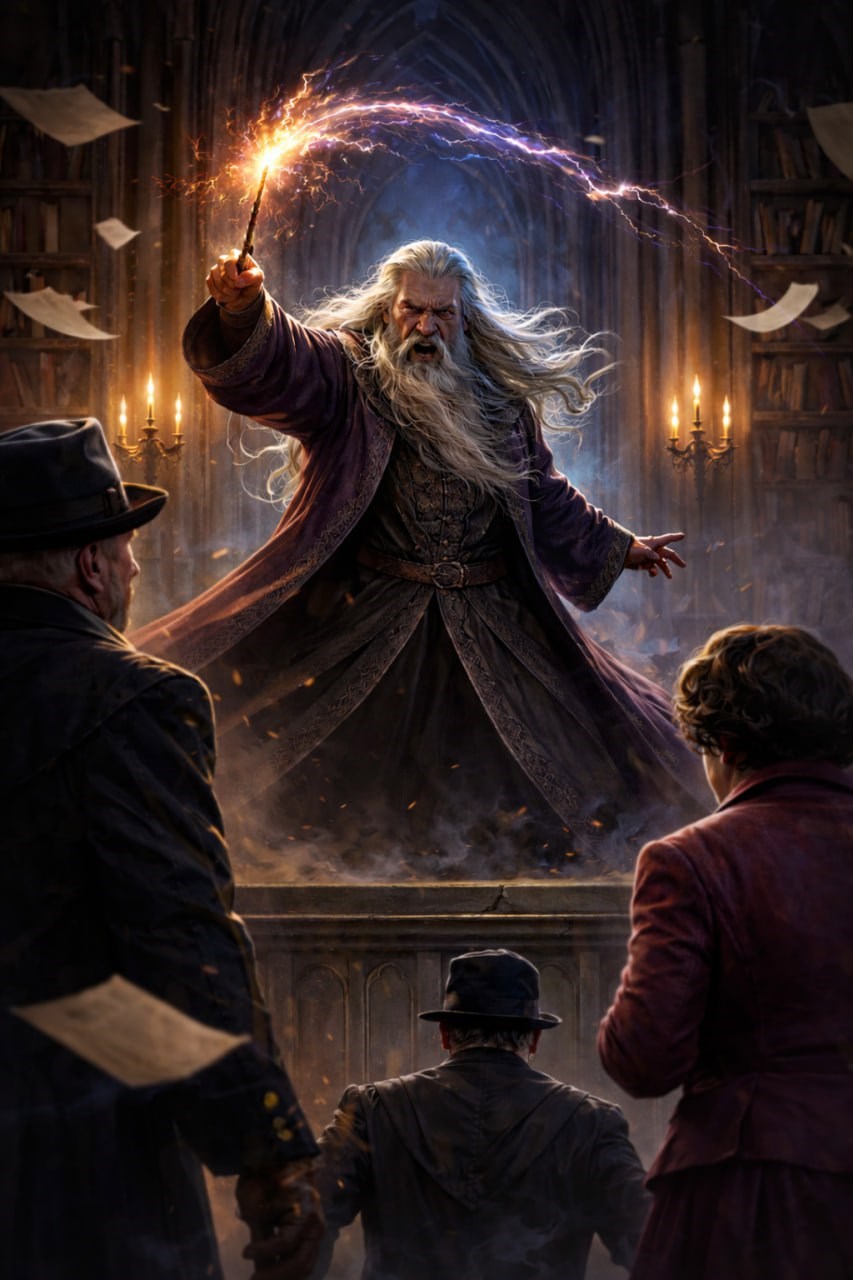 Обложка книги «Право сильного: Альбус Дамблдор»