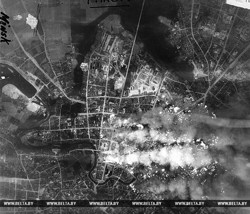 горящий Минск. 1941 год