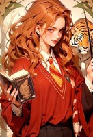 Обложка произведения Гарри Поттер. Истинное пламя.