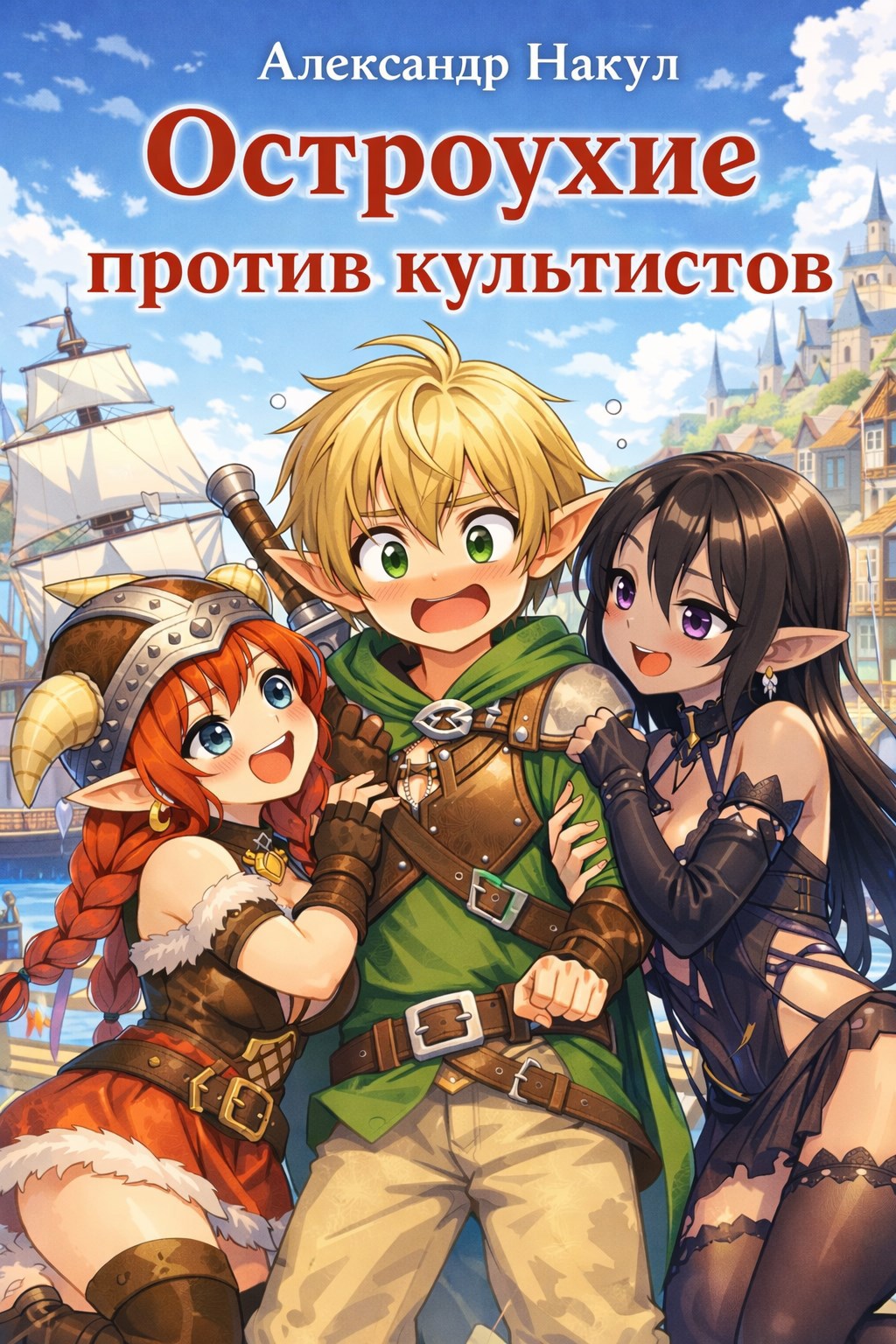 Обложка книги «Остроухие против культистов»