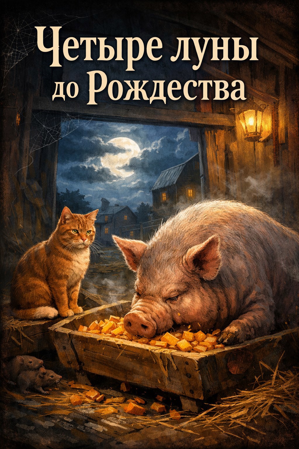 Обложка книги «Четыре луны до рождества»