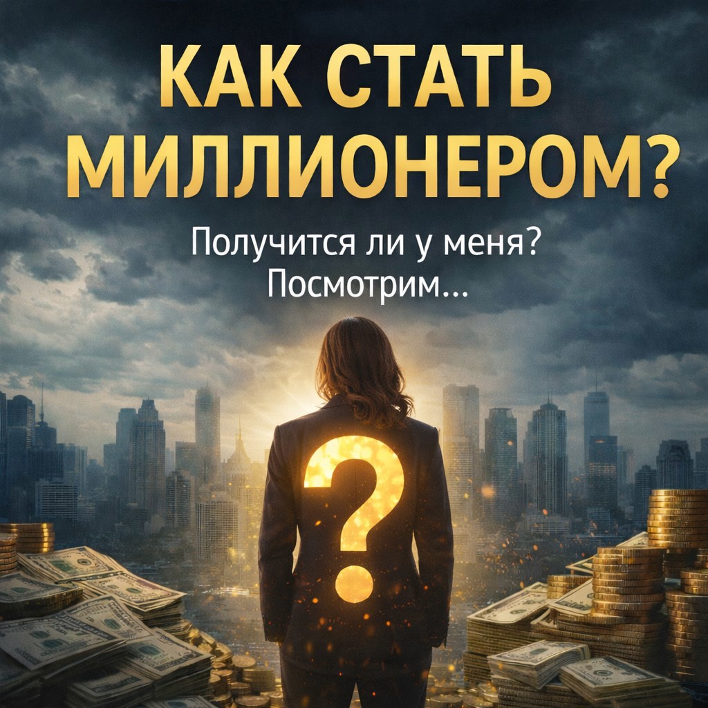 Обложка книги «Как стать миллионером?»
