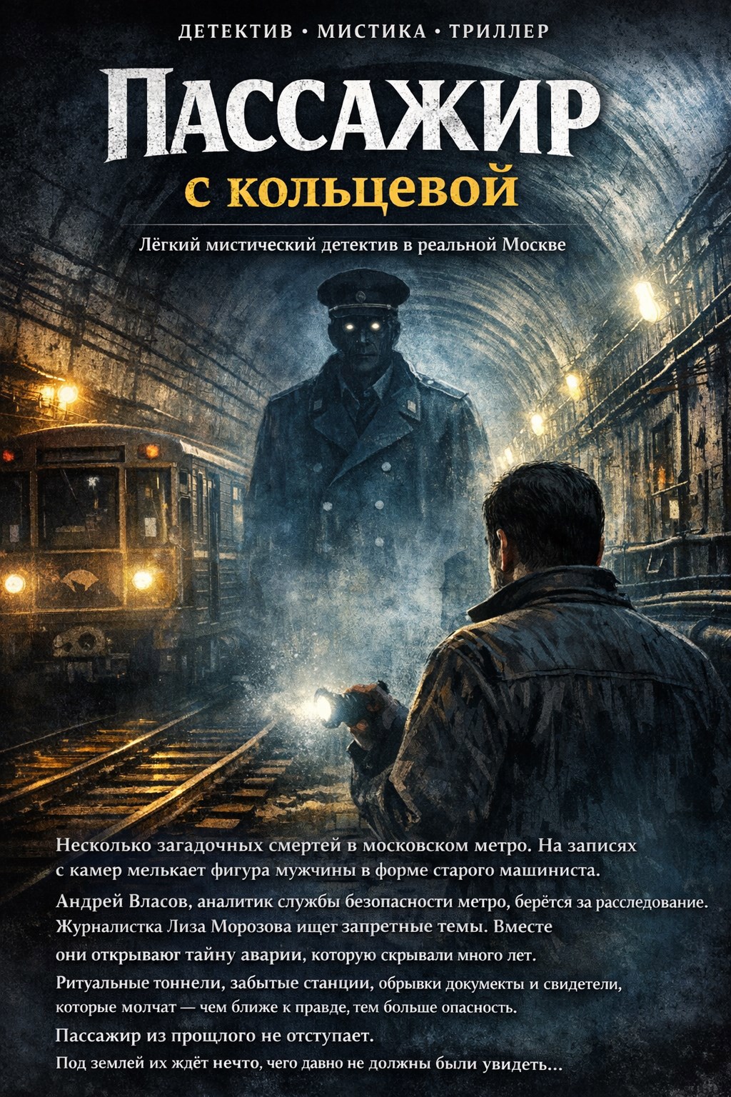 Обложка книги «Пассажир с кольцевой»