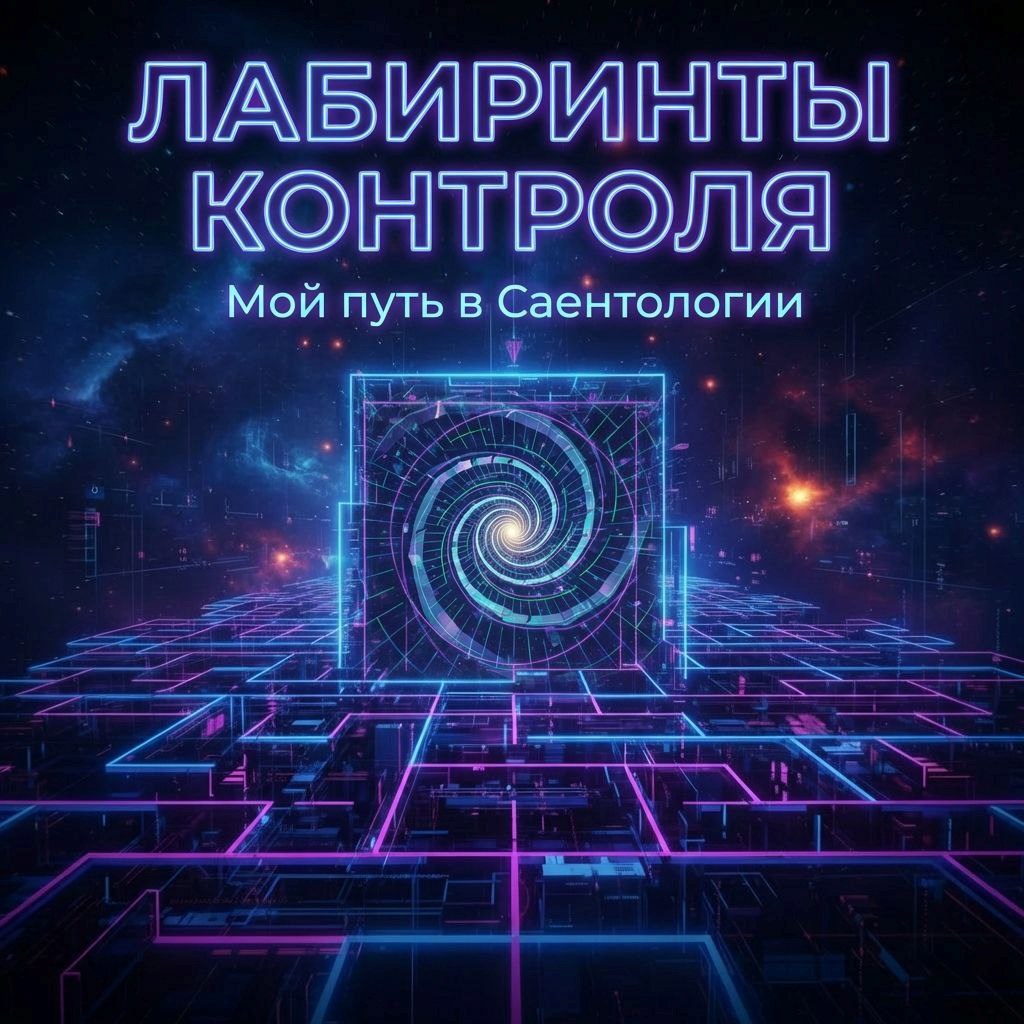 Обложка книги «Лабиринты контроля. Мой путь в Саентологии»