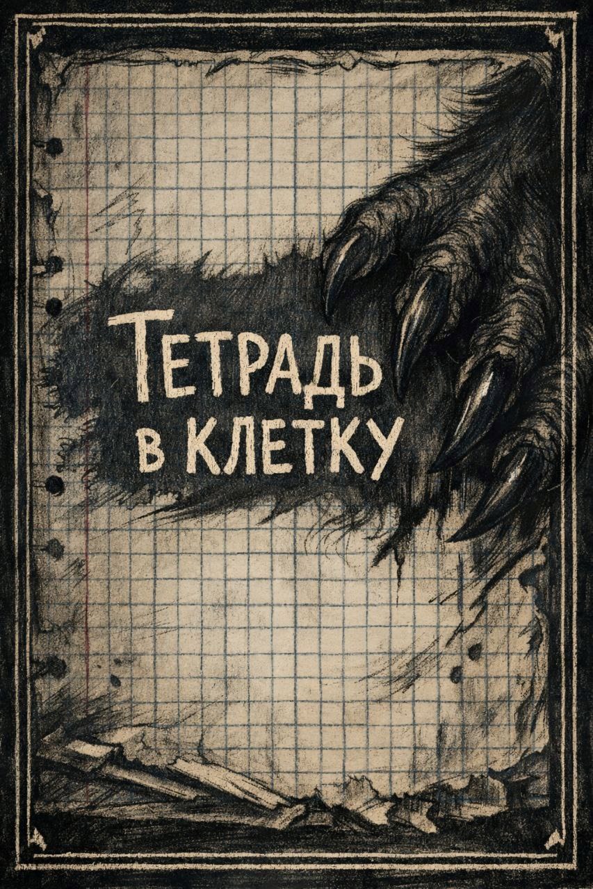 Обложка книги «Тетрадь в клетку»