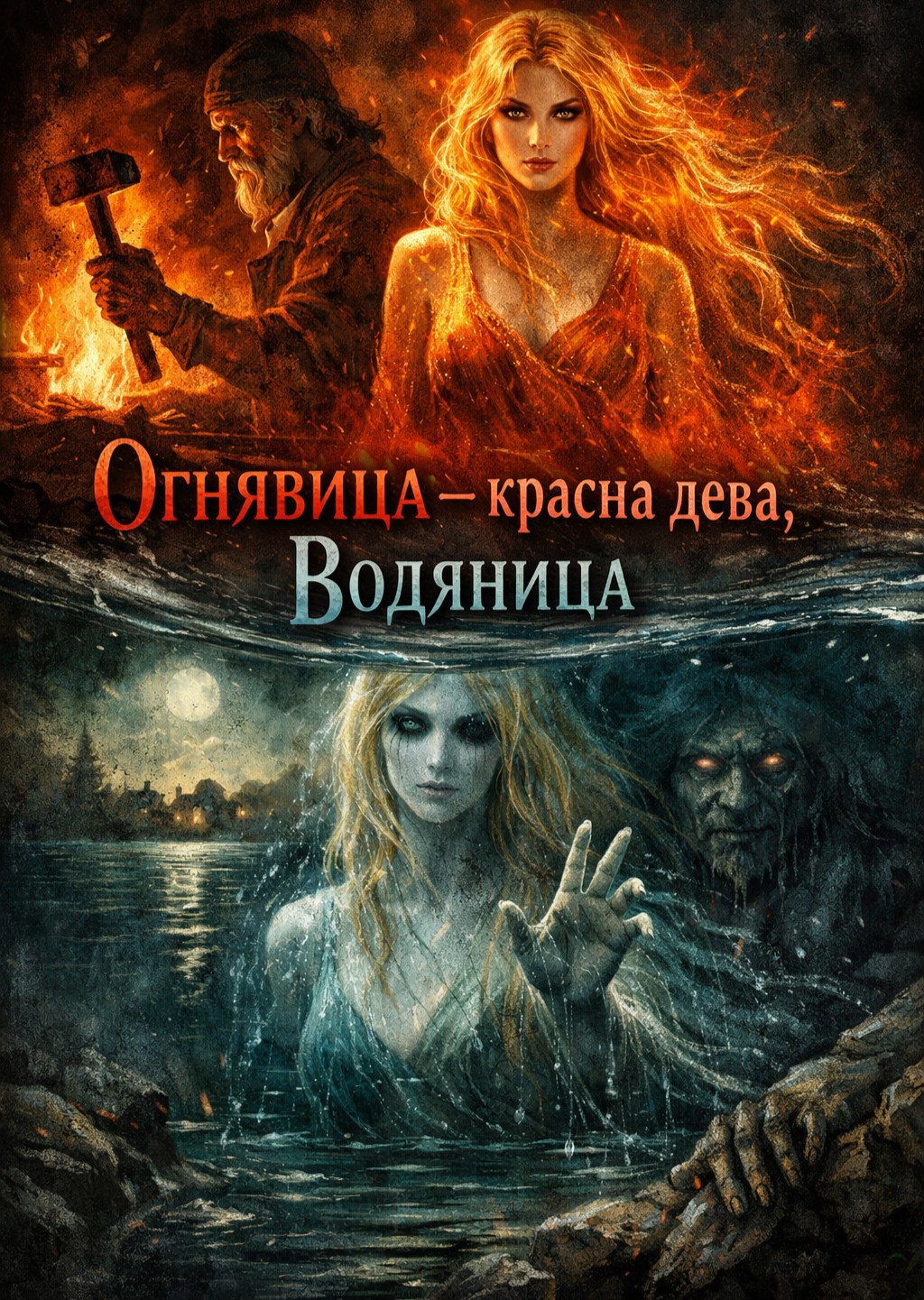 Обложка книги «Огнявица - красна дева, Водяница»