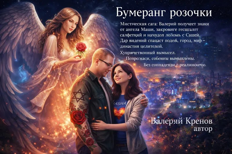 Обложка книги «Бумеранг розочки»