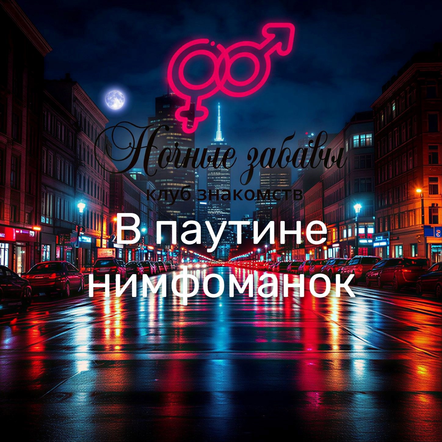 Обложка книги «Клуб «Ночные забавы»: «В паутине нимфоманок»»