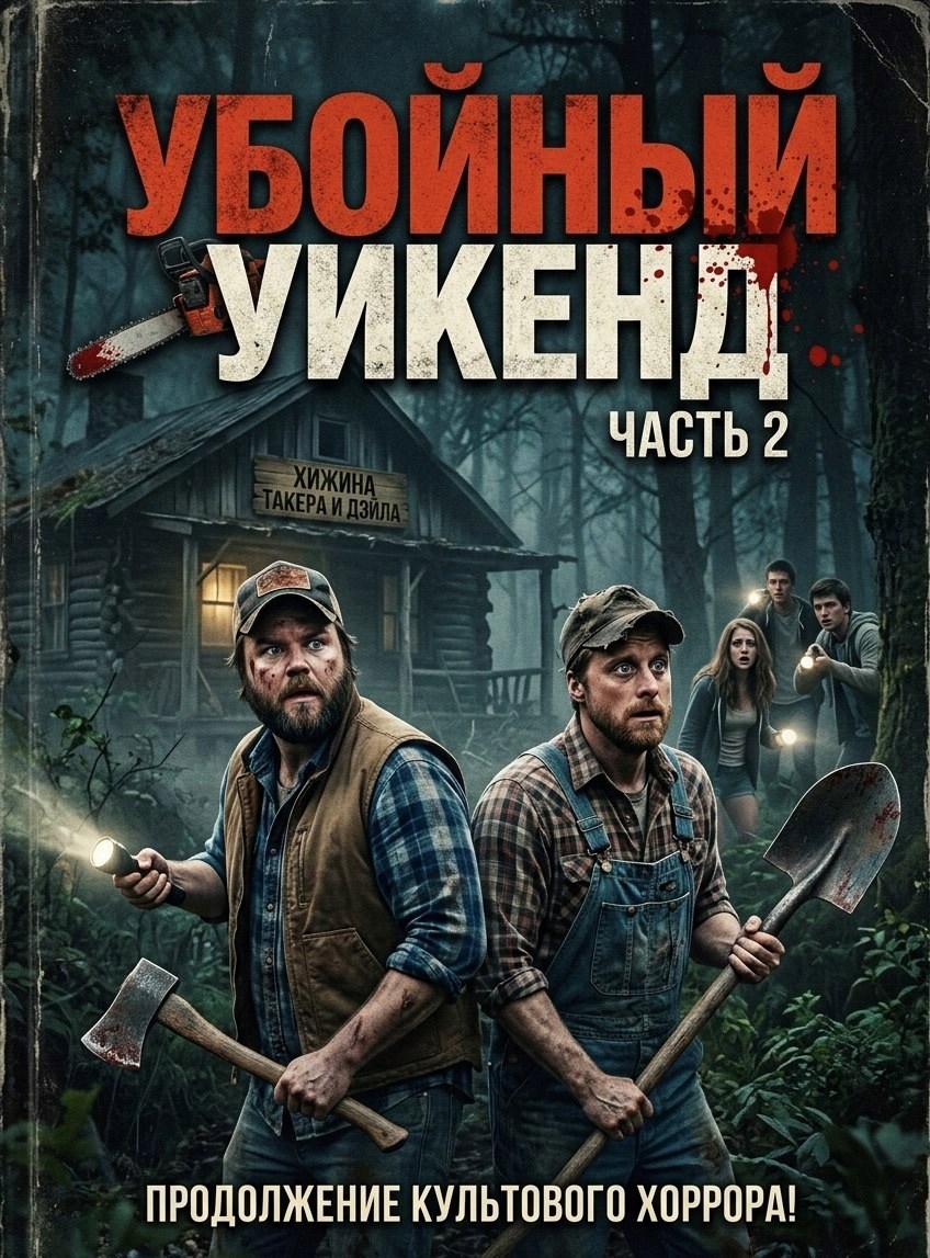 Обложка книги «СМЕРТЕЛЬНЫЕ ВЫХОДНЫЕ 2: КРОВАВОЕ БАРБЕКЮ»