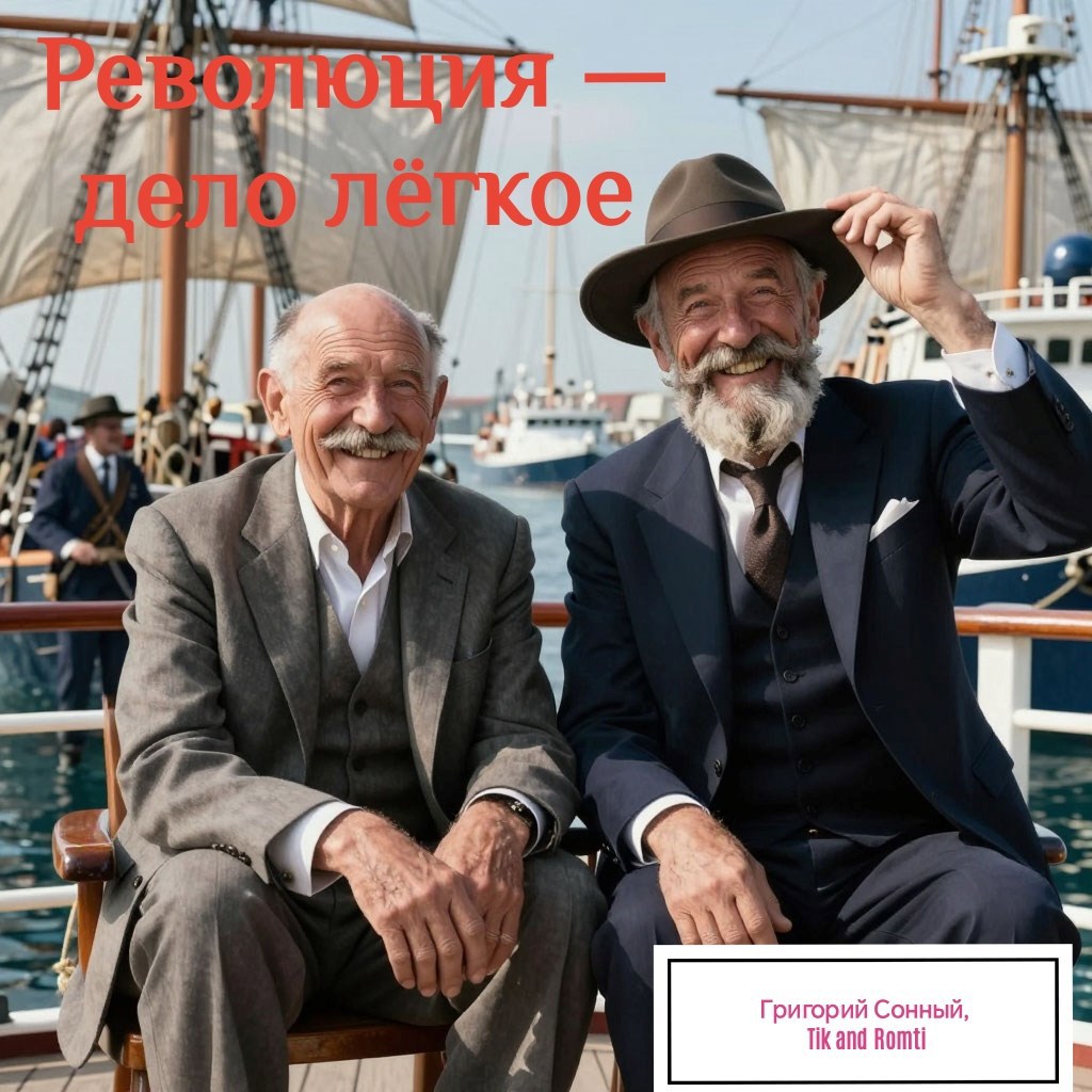 Обложка книги «Революция — дело лёгкое»