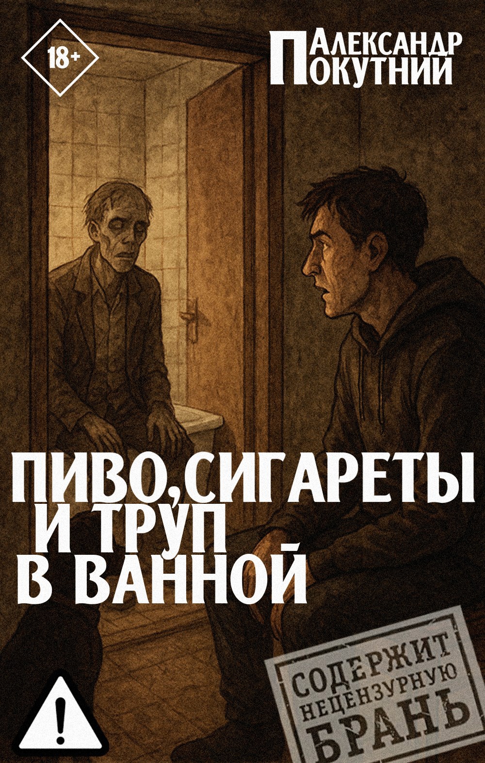 Обложка книги «Пиво, сигареты и труп в ванной»