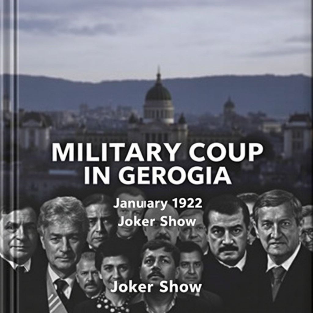 Обложка книги «Военный переворот в Грузии»