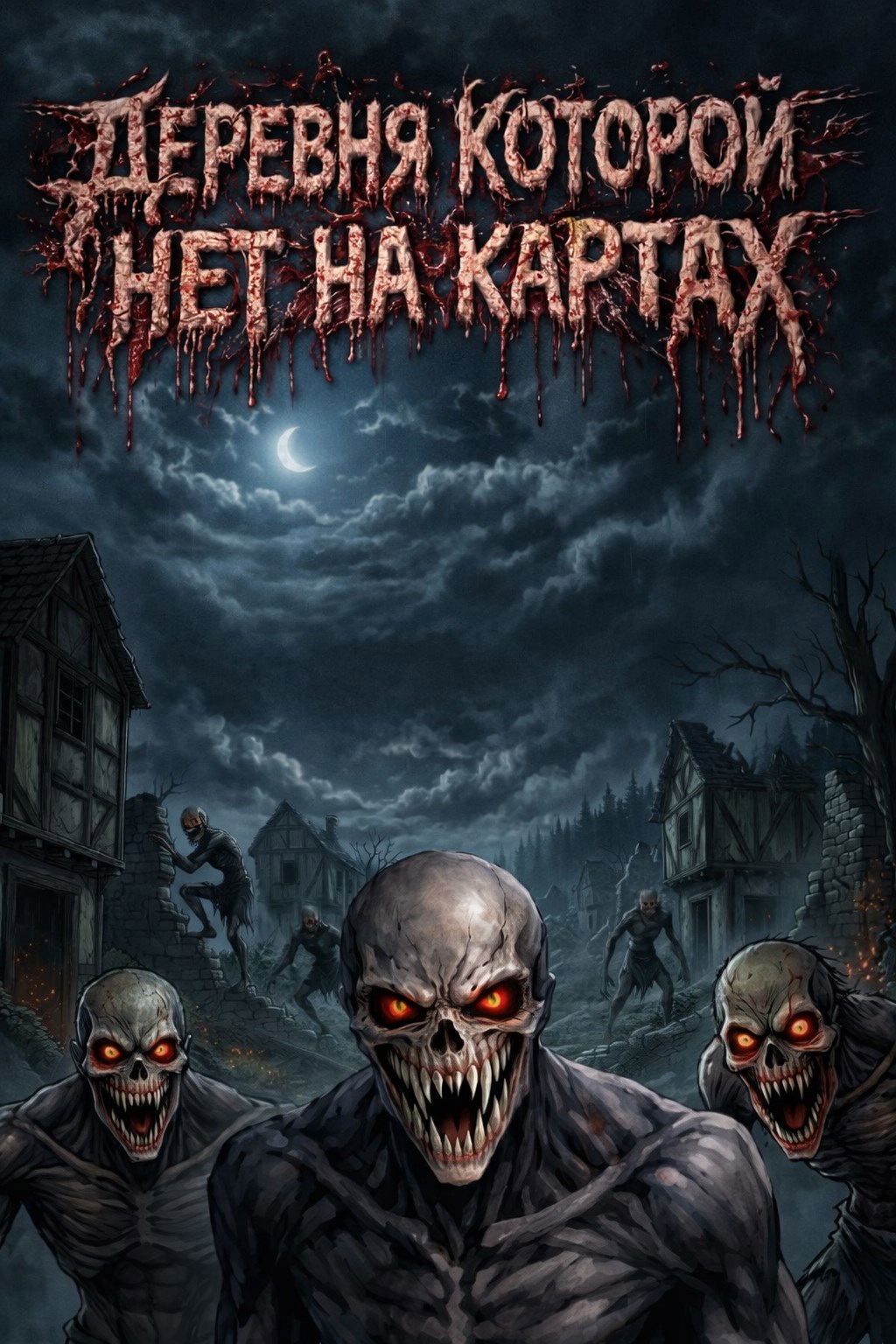 Обложка книги «Деревня которой нет на картах.»