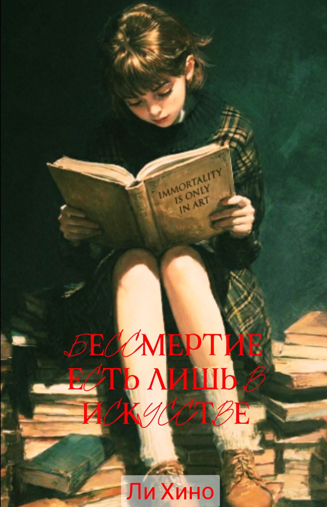 Обложка книги «Бессмертие есть лишь в искусстве»