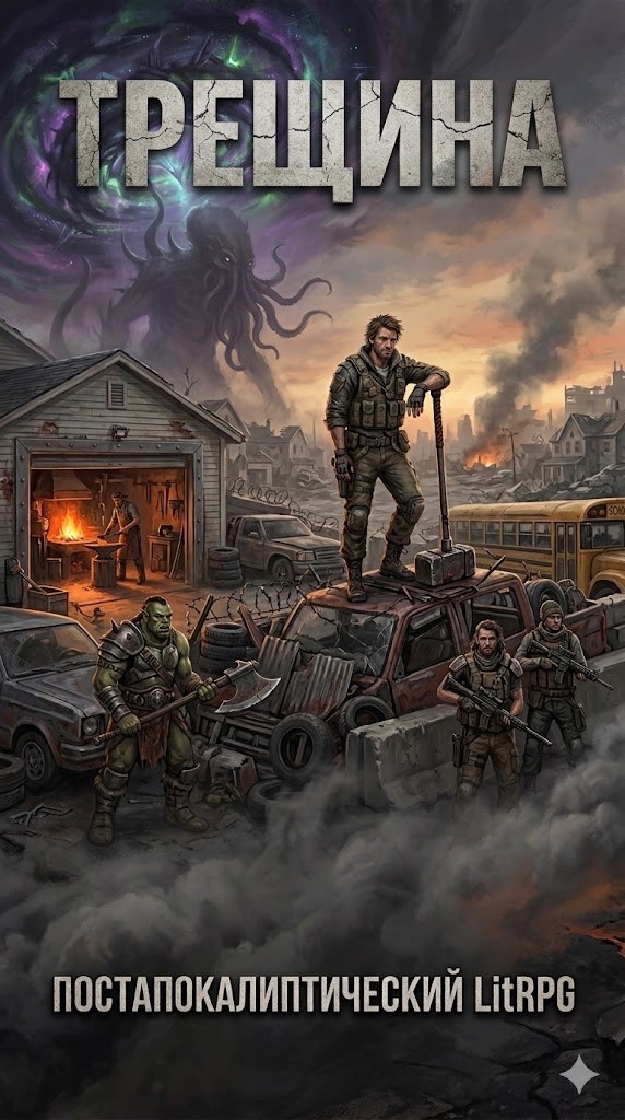 Обложка книги «Трещина»