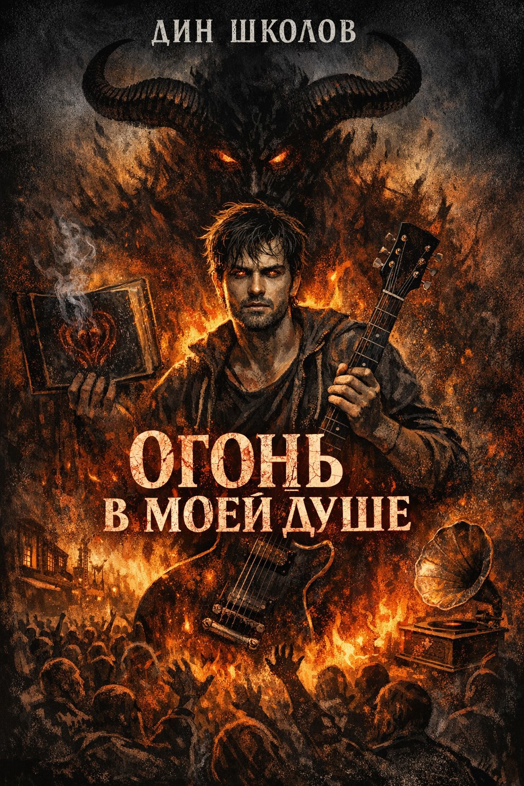 Обложка книги «Огонь в моей душе»
