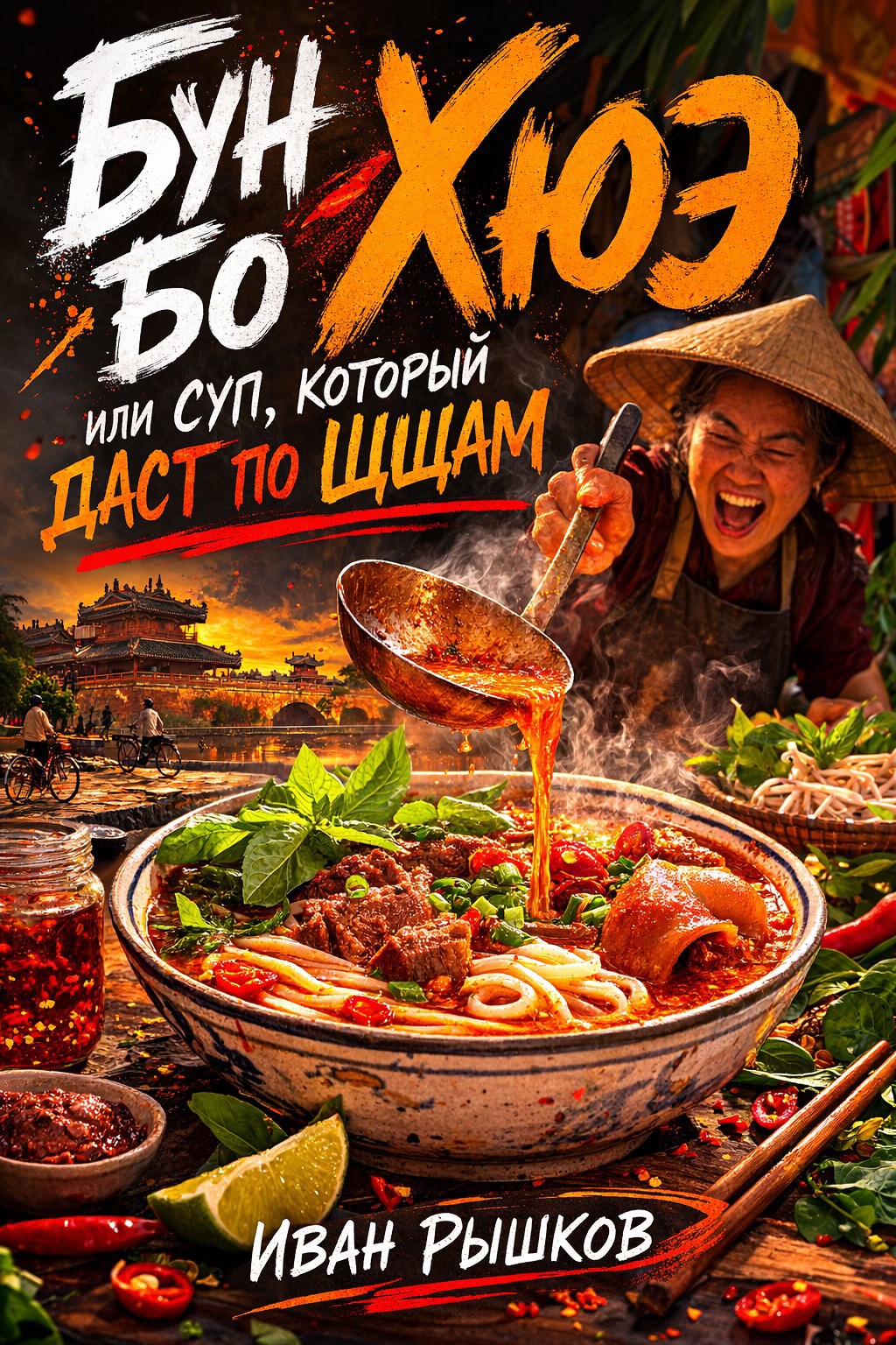 Обложка книги «Бун бо Хюэ, или Суп, который даст по щщам»