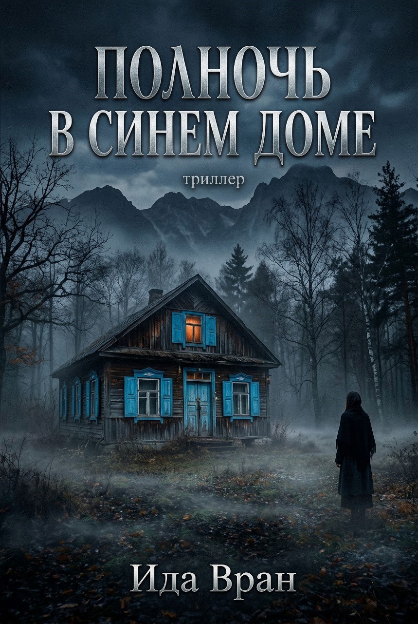 Обложка книги «Полночь в синем доме»