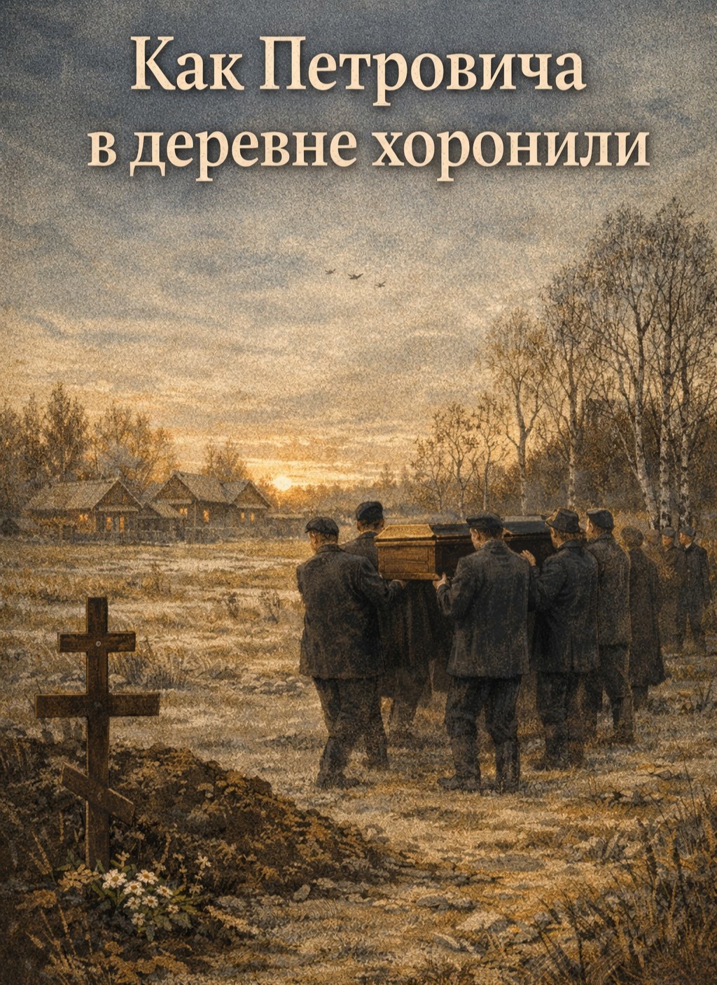 Обложка книги «Как Петровича в деревне хоронили.»