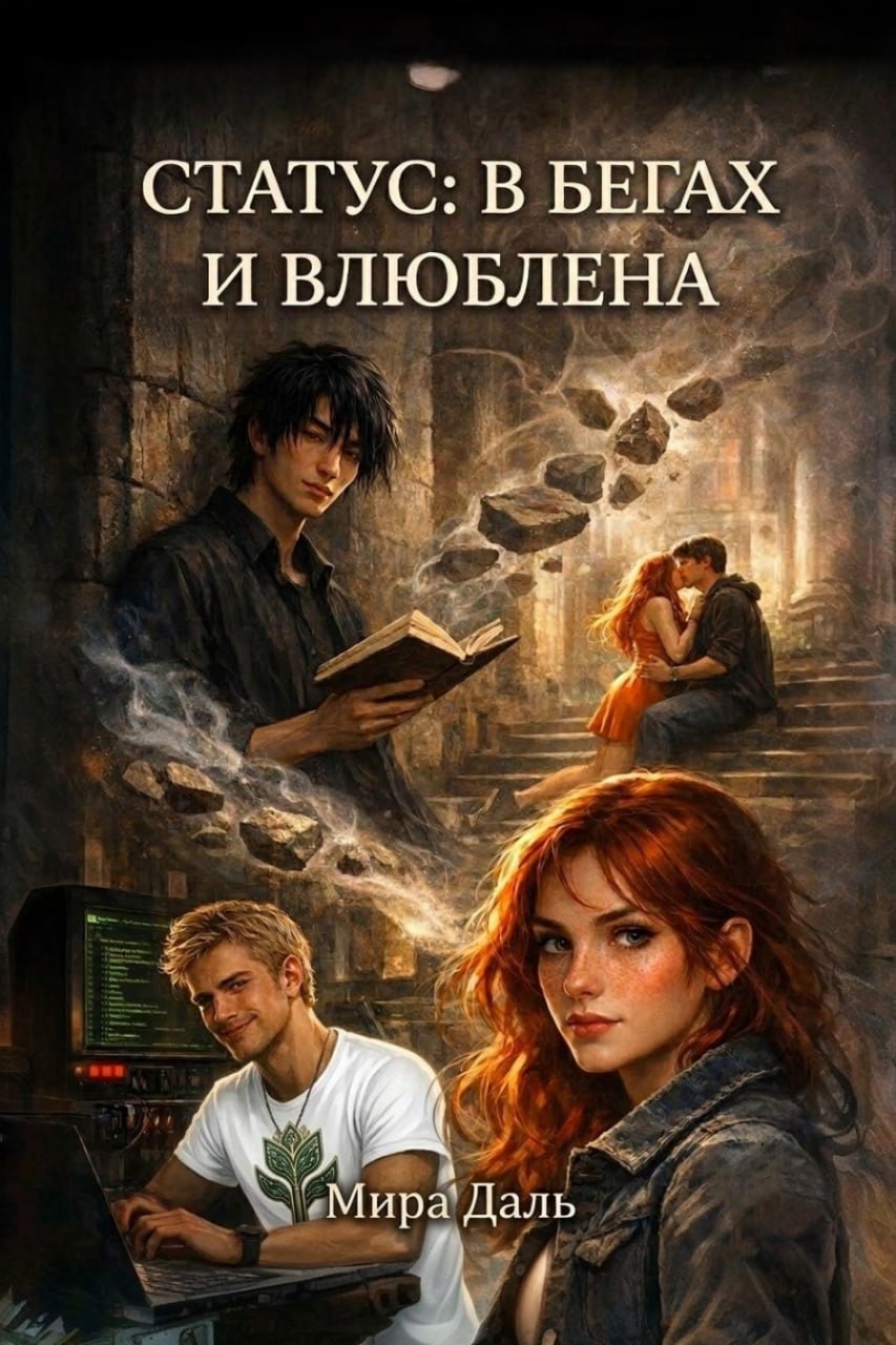 Обложка книги «Статус: в бегах и влюблена»