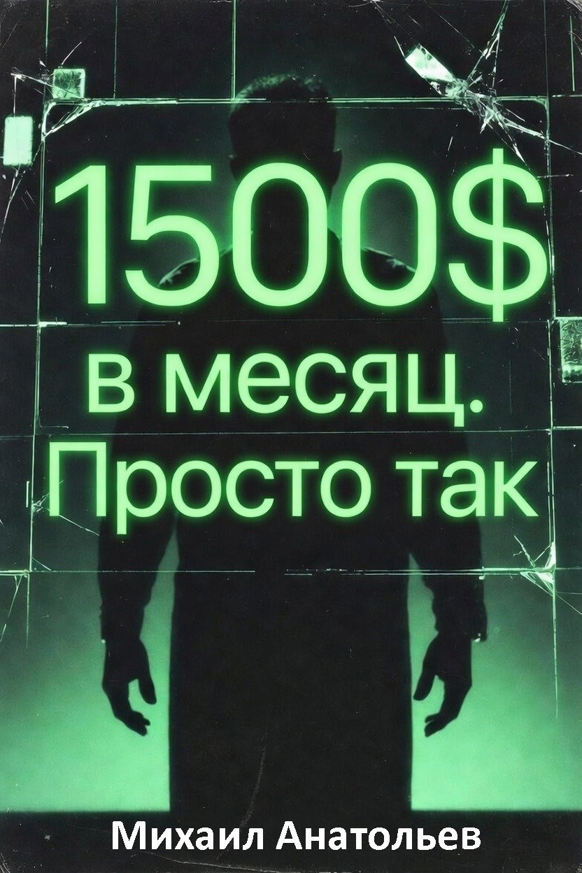 Обложка книги ««1500$ в месяц. Просто так»»