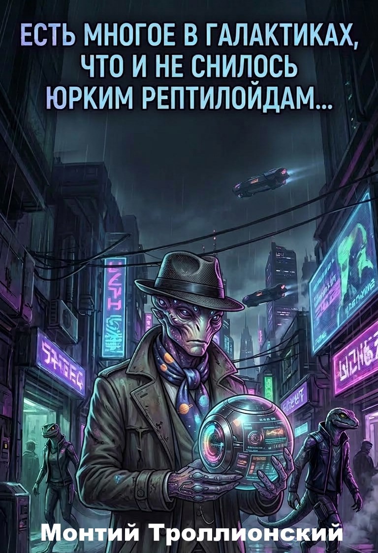 Обложка книги «Есть многое в галактиках, что и не снилось юрким рептилойдам...»
