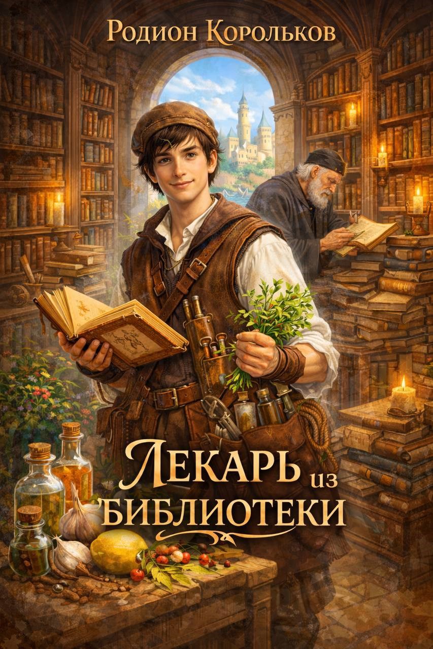 Обложка книги «Лекарь из библиотеки»