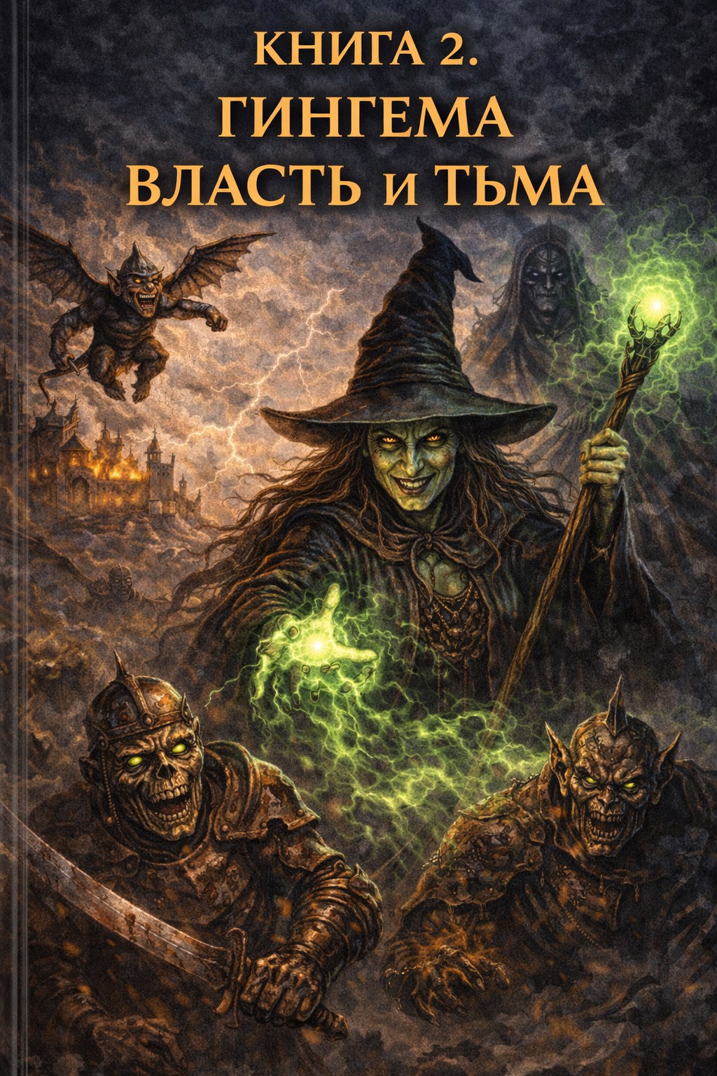 Обложка книги «Книга 2. «Гингема Власть и тьма»»