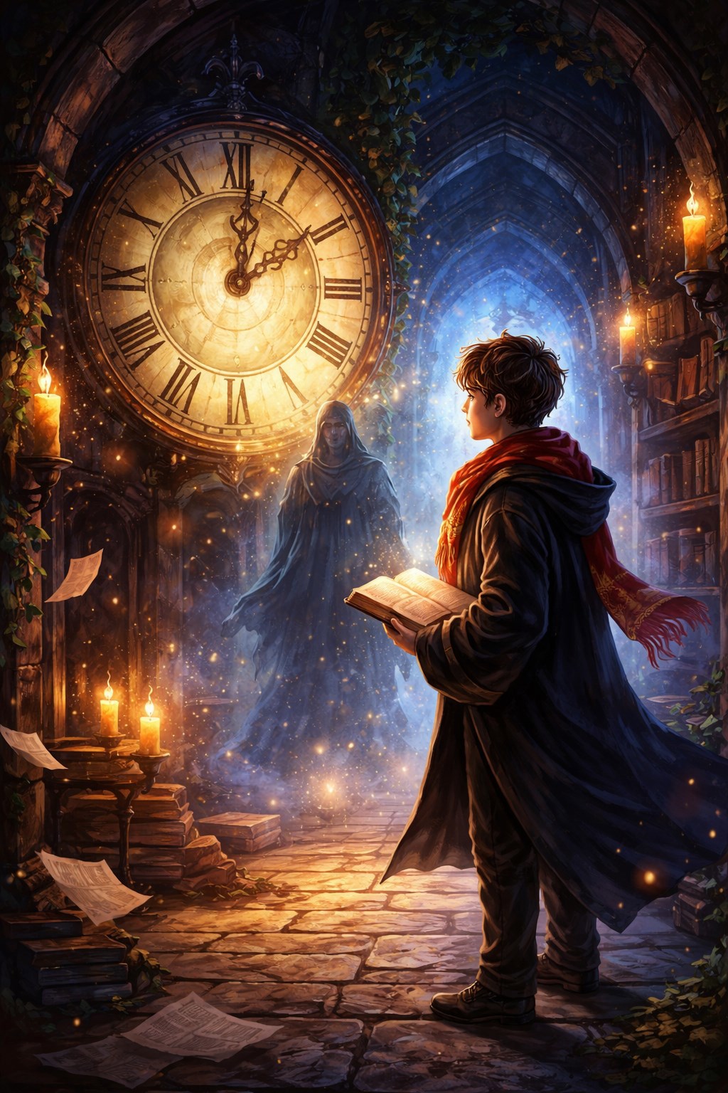 Обложка книги «Часы в коридоре»