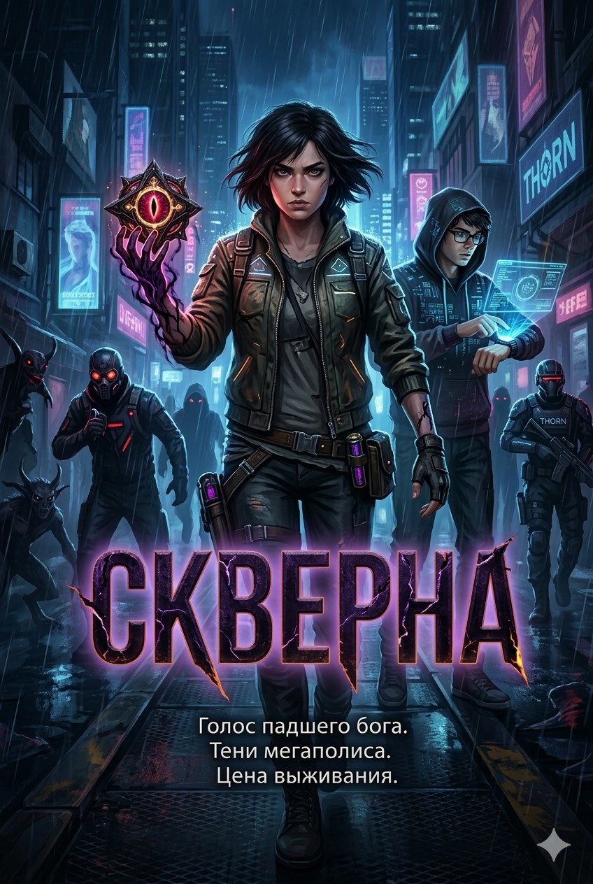 Обложка книги «Скверна»