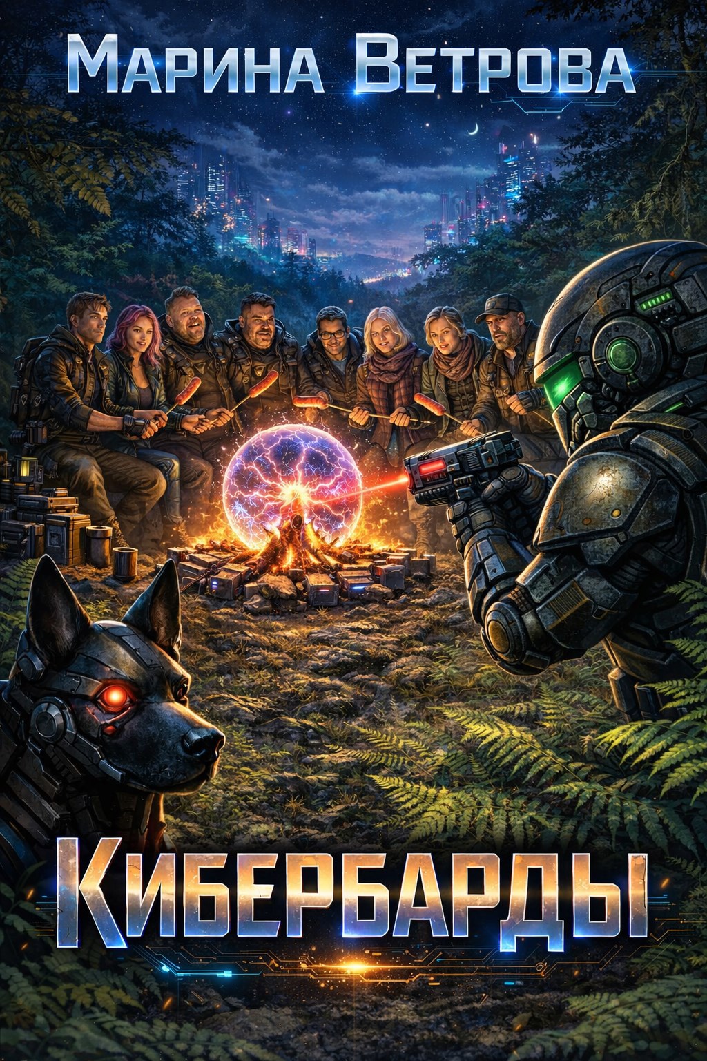 Обложка книги «Кибербарды»