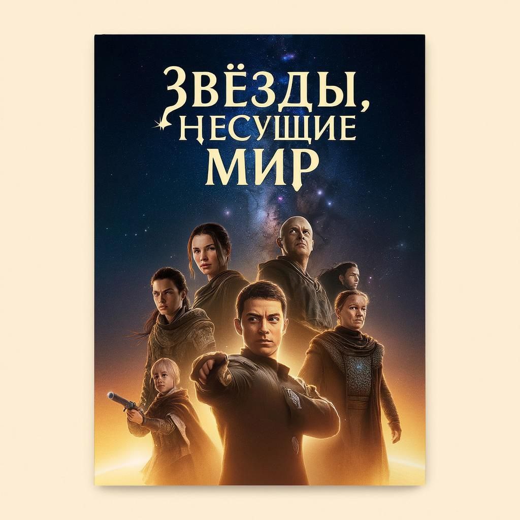 Обложка книги «Звезды, несущие мир (Том 1: Пробуждение звезды)»