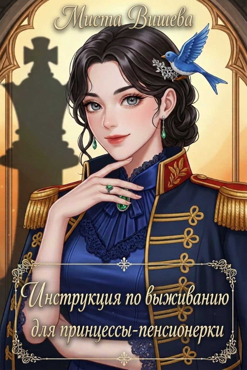 Обложка книги «Инструкция по выживанию для принцессы-пенсионерки»