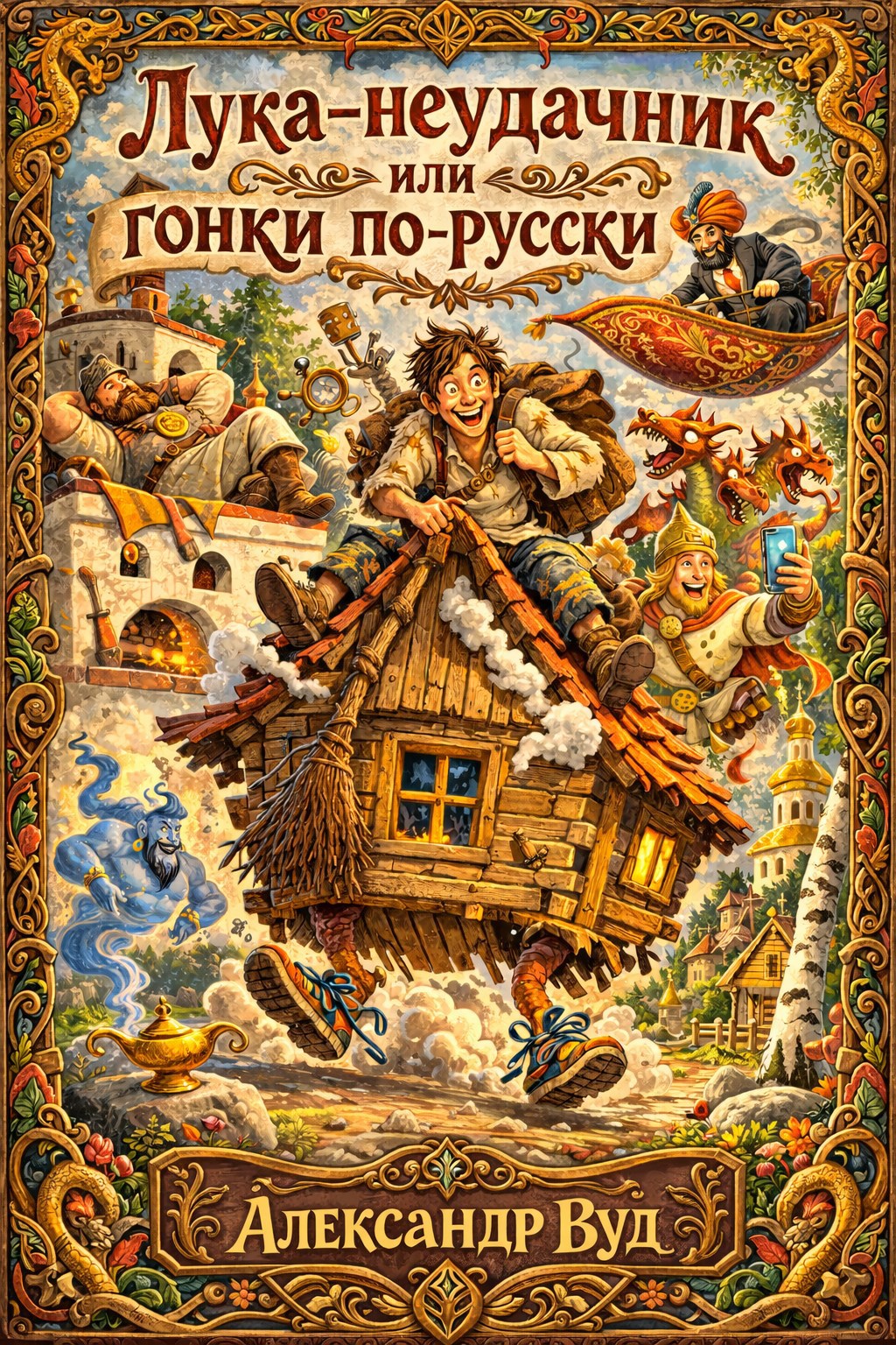 Обложка книги «Лука-неудачник или гонки по-русски»