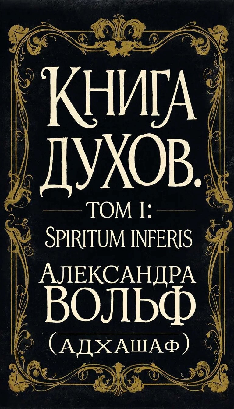 Обложка книги «Книга Духов. Том 1. Spiritum inferis»