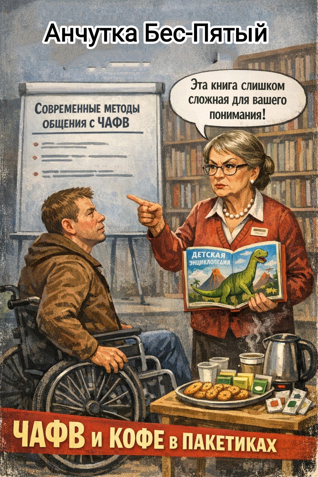 Обложка книги «ЧАФВ и кофе в пакетиках»