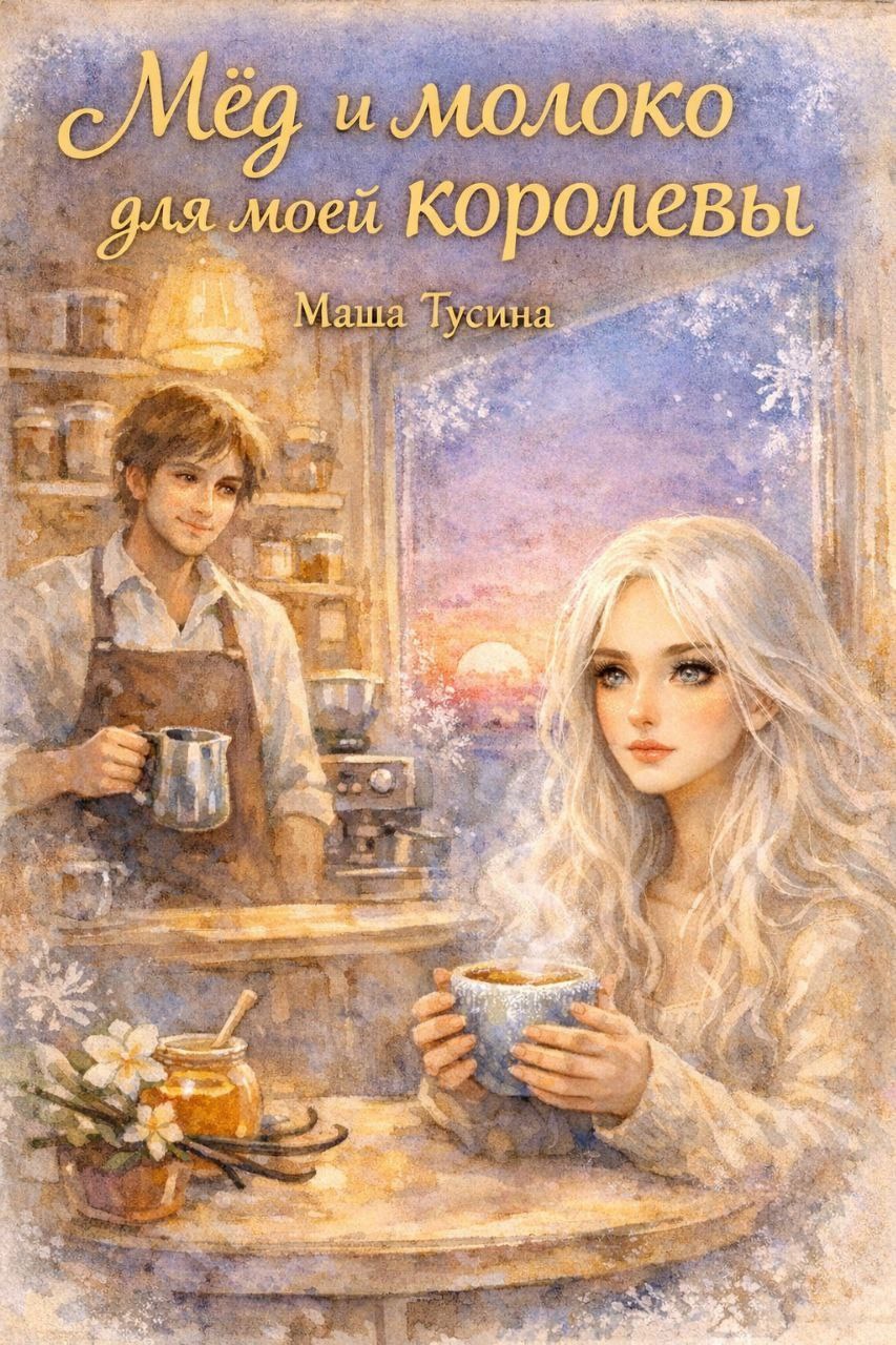 Обложка книги «Мед и молоко для моей королевы»