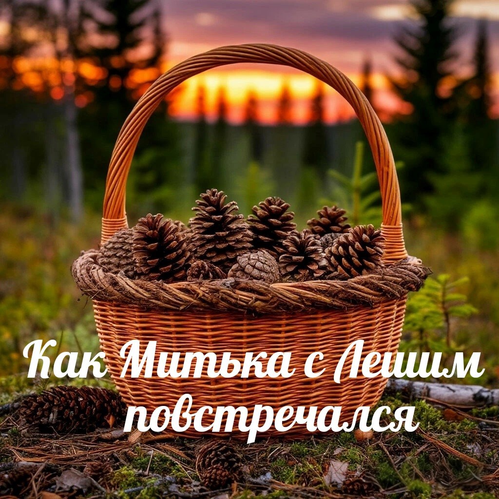 Обложка книги «Как Митька с Лешим повстречался»
