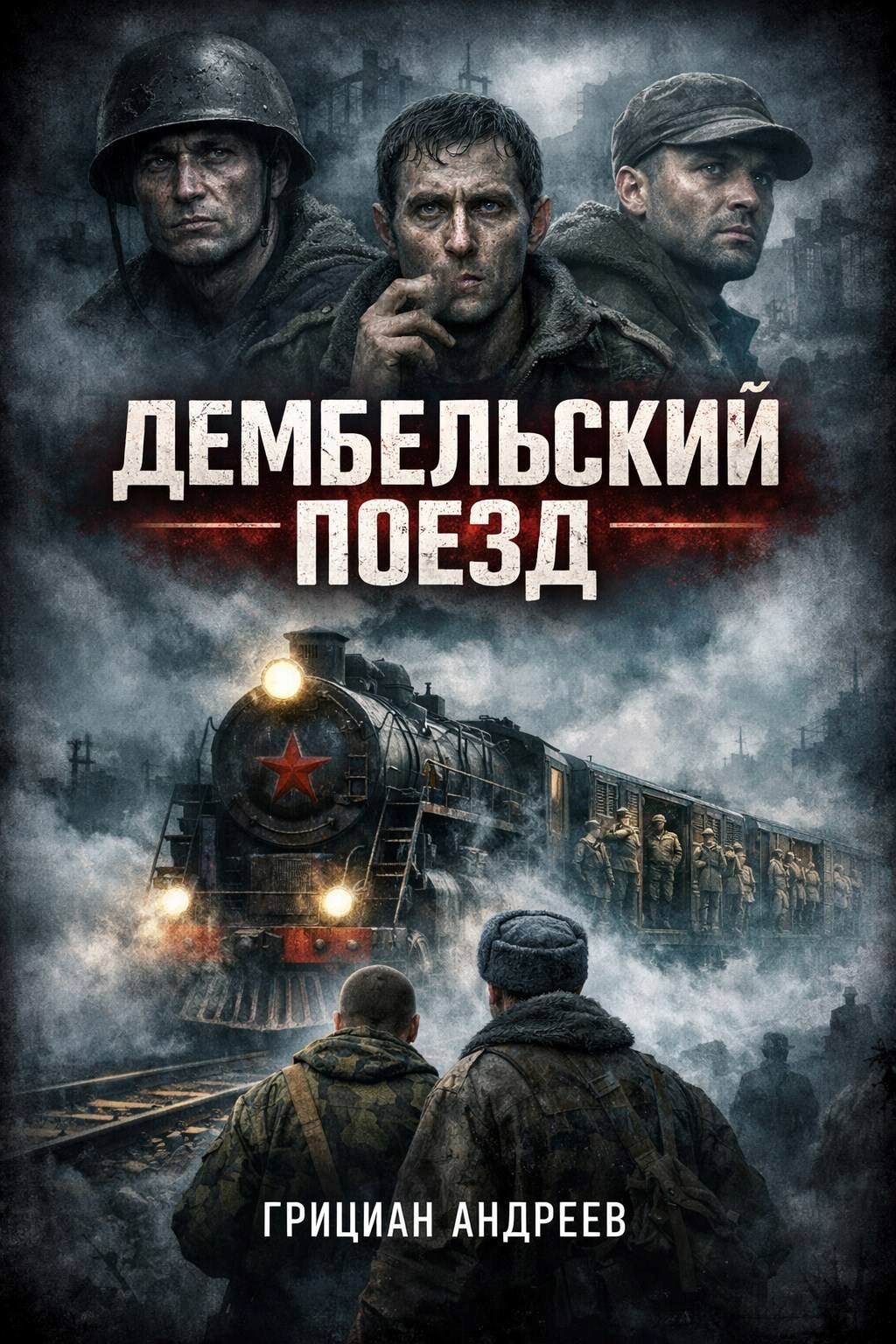 Обложка книги «Дембельский поезд»