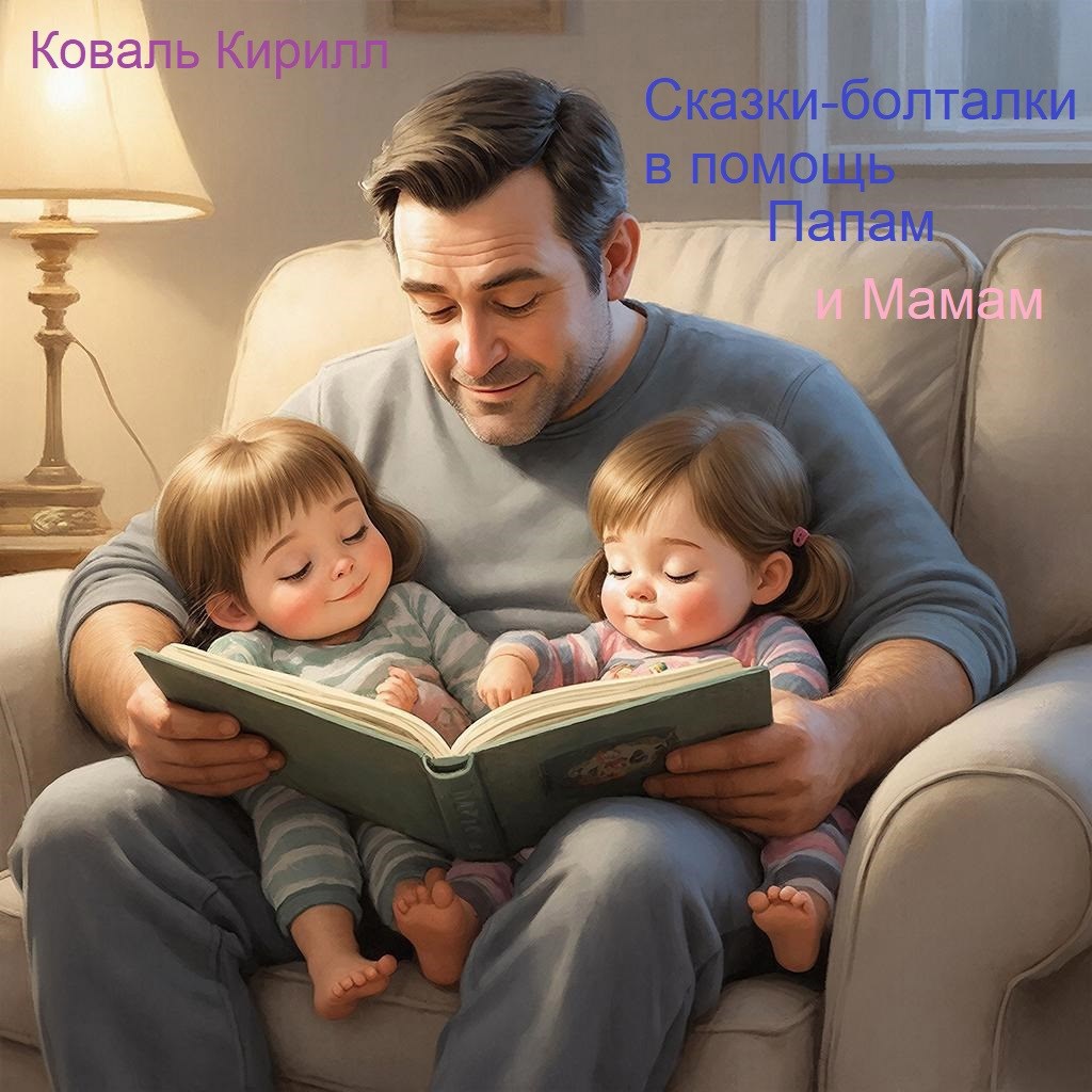 Обложка книги «Сказки-болталки в помощь Папам и Мамам.»